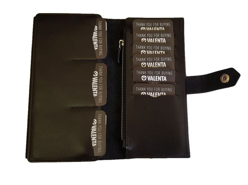 Valenta Cambiata Leather Men's Wallet ХР246 Black