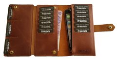 Valenta Cambiata leather men's wallet ХР246 Cognac