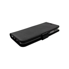 Шкіряний чорний чохол-книжка Valenta для Xiaomi Mi 8 Lite, Чорний