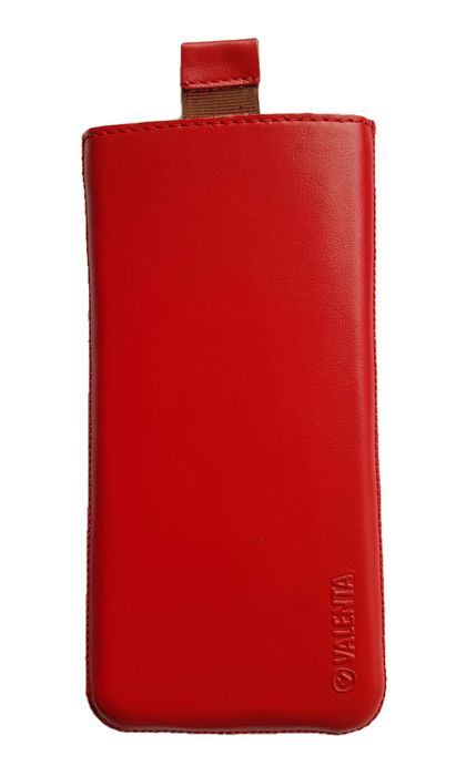 Шкіряний чохол-кишеня VALENTA для Xiaomi Redmi Note 10 Pro Червоний