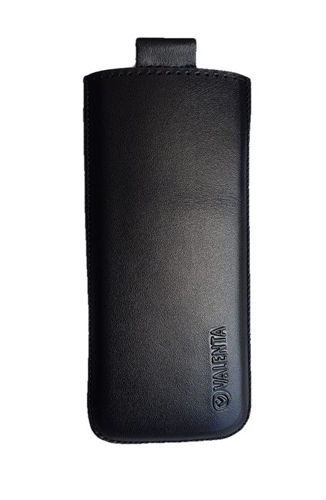 Кожаный чехол-карман Valenta для Nokia 225 4G Dual Sim, The black
