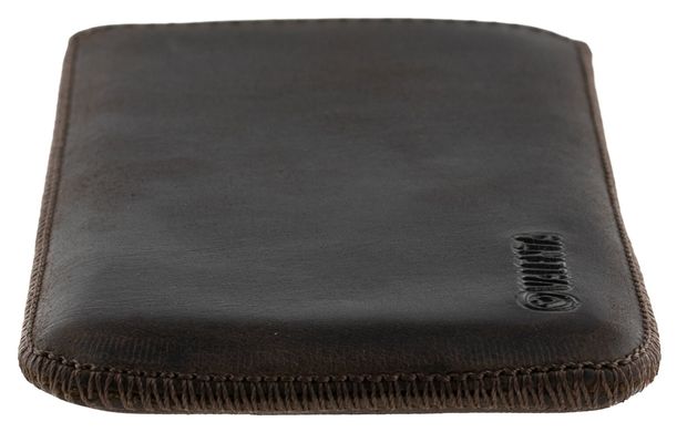 Кожаный чехол-карман Valenta 564 для iPhone X/XS Коричневый, Коричневый
