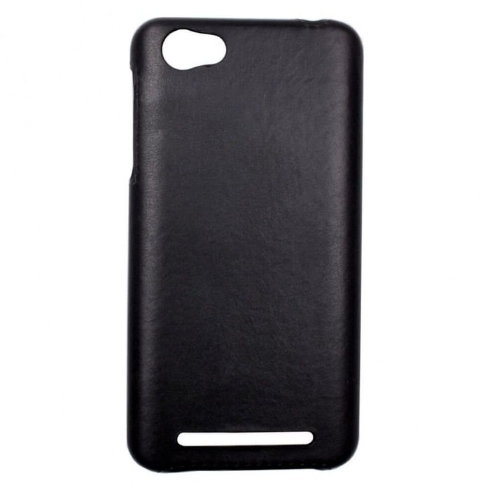 Кожаный чехол-накладка Valenta для телефона Impression ImSmart A503, The black