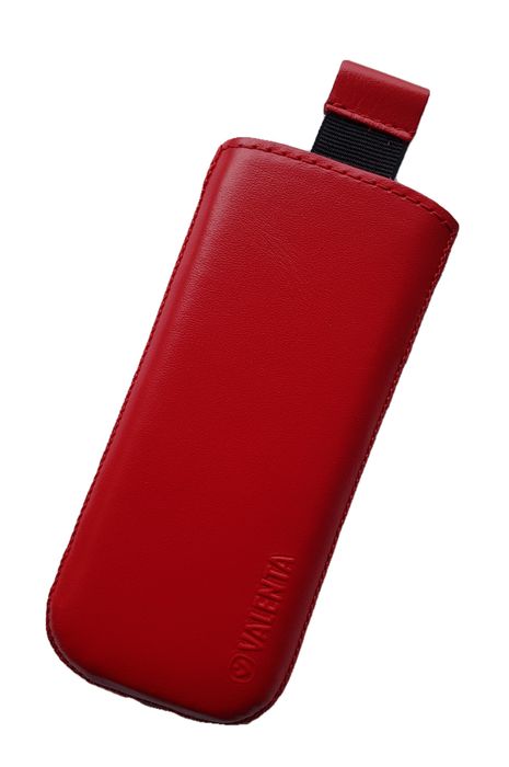 Кожаный чехол-карман Valenta для Nokia 225 4G Dual Sim, Red