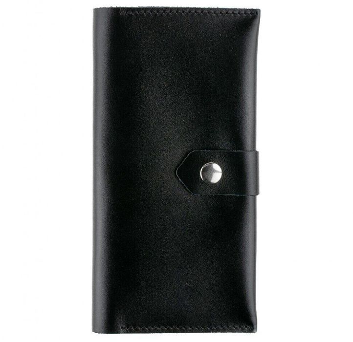 Кожаный черный мужской кошелек Valenta Legato ХР186 Кайзер