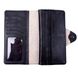 Valenta leather women's brown python wallet double
