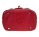 Кожаная женская сумка-мешок Valenta ВЕ6173 Красная