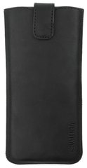 Кожаный чехол-карман Valenta С1009 для Xiaomi Mi 11 Lite Черный