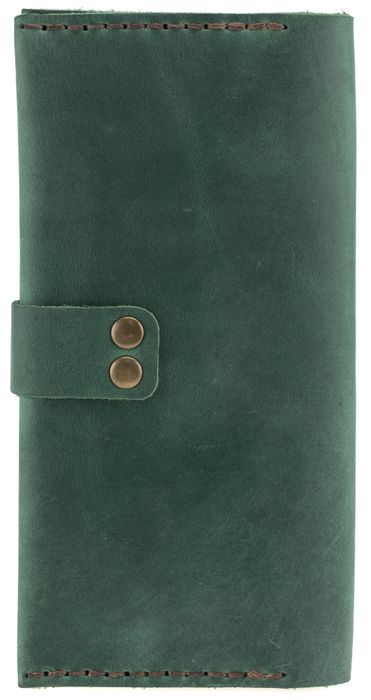 Valenta XP174 Crazy Horse Green Leather Wallet