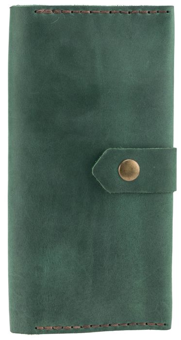 Valenta XP174 Crazy Horse Green Leather Wallet