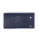 Кожаный синий футляр для ключей Valenta флотар, ХК41812, Темно-синий