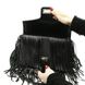 Кожаная женская сумка Valenta с клапаном BE6312, Black