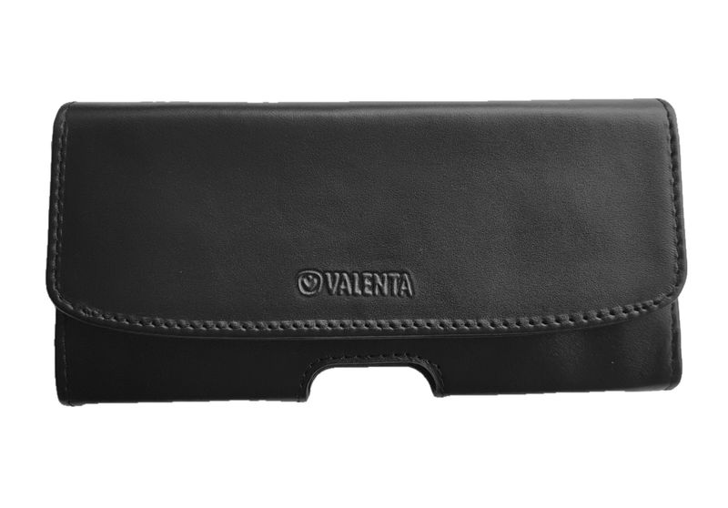 Кожаный чехол на ремень Valenta 12995G для телефона Xiaomi Redmi Note 11 Pro Черный, Черный