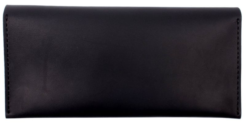 Leather black holder ХР184 Valenta for documents and money