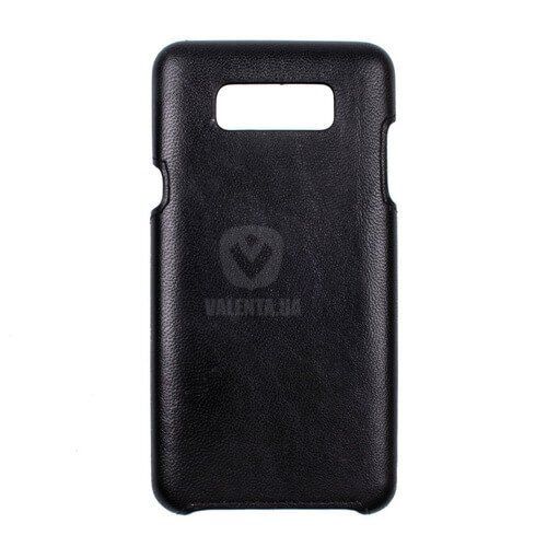 Кожаный чехол-накладка Valenta для телефона Samsung Galaxy J7 2016 Duos , Черный
