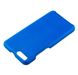 Кожаный чехол-накладка Valenta для телефона Xiaomi Mi Note 3 Голубой, Голубой