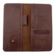 Коричневый кожаный органайзер для документов Valenta , ХР59610, Brown