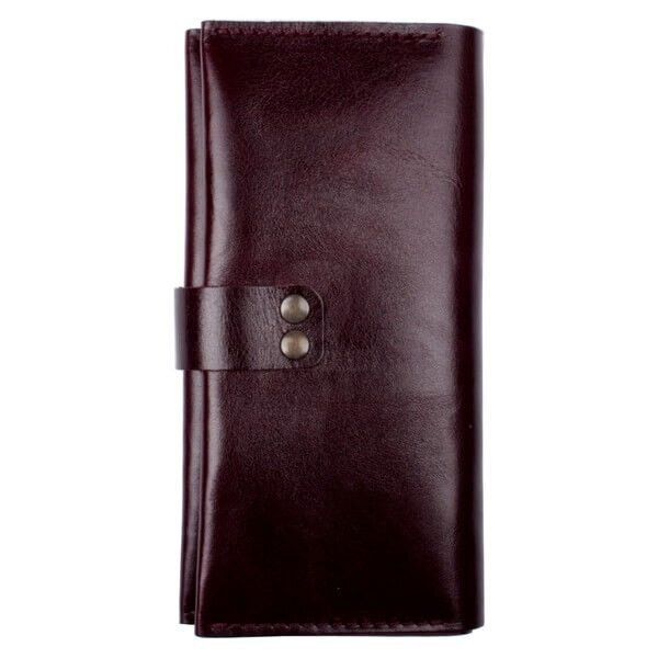 Valenta XP174 Alcor burgundy leather wallet