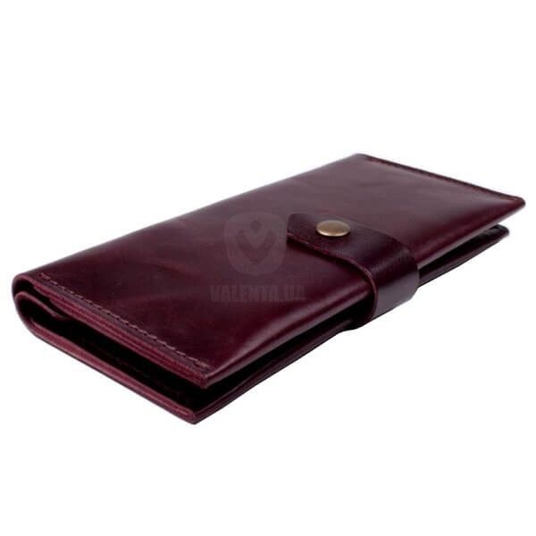 Valenta XP174 Alcor burgundy leather wallet