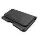 Кожаный поясной чехол Valenta для iPhone 6/6S Plus - 5.5 дюйма на шлевке, The black