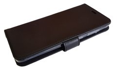 Шкіряний чохол-книжка Valenta для телефону Samsung Galaxy A30, Чорний