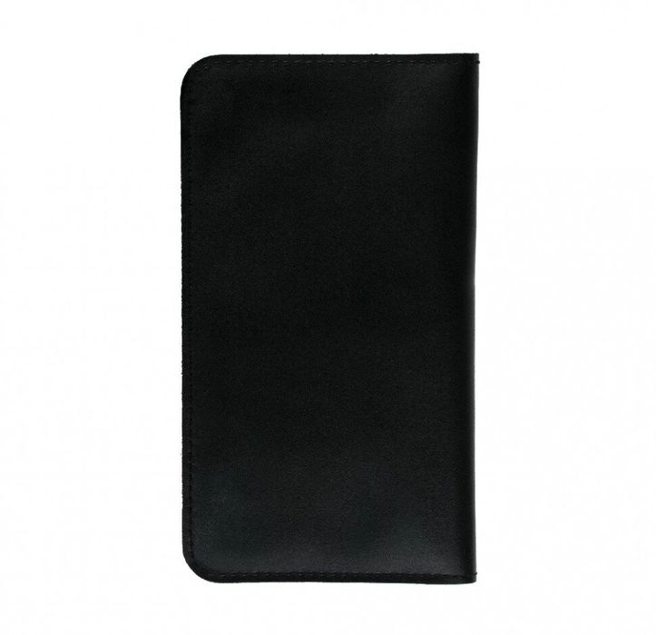 Кожаный чехол-кошелек Valenta для Apple iPhone 6 Plus/7Plus/8 Plus, Черный