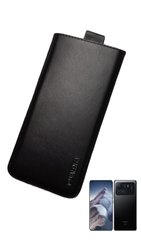 Шкіряний чохол-кишеня VALENTA для телефону Xiaomi Mi 11 Ultra, Чорний