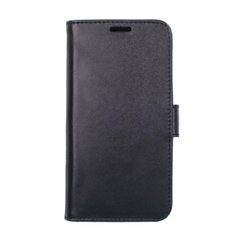 Шкіряний чорний чохол-книжка Valenta для телефону Samsung Galaxy S7 G930, Чорний