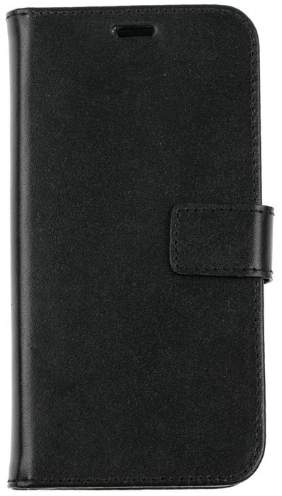 Кожаный чехол-книжка С1294 Valenta для iPhone XS Max Черный, Черный