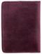 Кожаный мини-кошелек (визитница) Valenta бордовый крейзи хорс, ОК42992, Burgundy