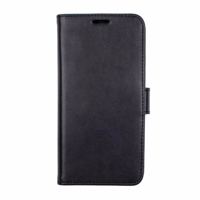 Кожаный черный чехол-книжка Valenta для телефона Samsung Galaxy S7 Edge, Черный