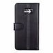 Кожаный черный чехол-книжка Valenta для телефона Samsung Galaxy S7 Edge, The black