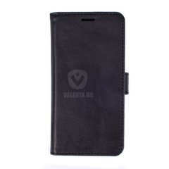 Кожаный черный чехол-книжка Valenta для телефона LG G5, The black