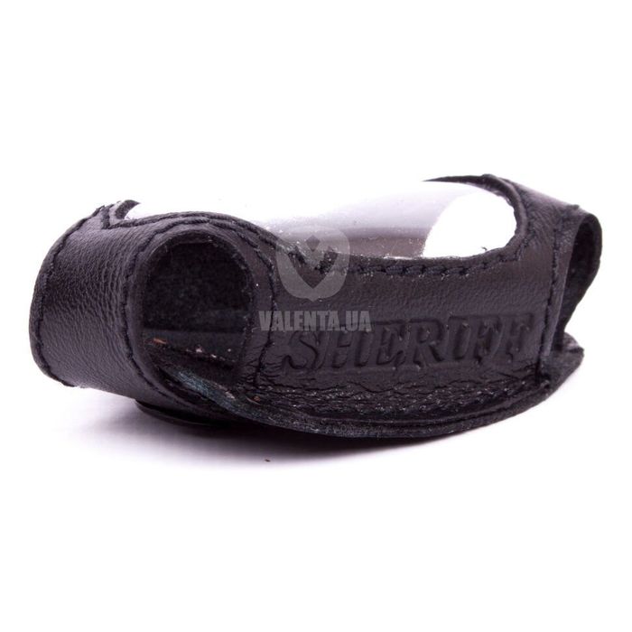 Кожаный чехол Valenta для брелока для Alligator S-575 HHU, The black