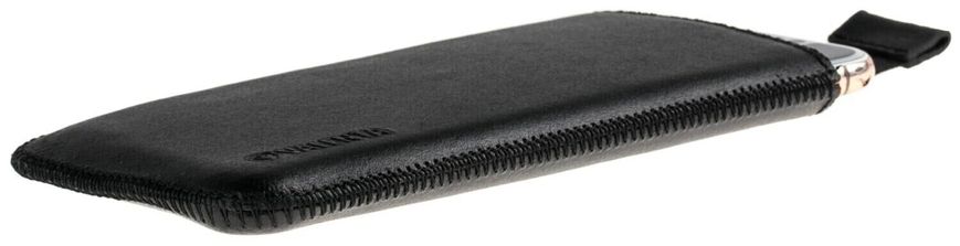 Шкіряний чохол-кишеня Valenta С564 для Samsung Galaxy M11 Чорний, Чорний