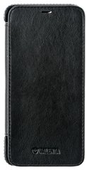 Кожаный чехол-книжка Valenta для смартфона OnePlus 5T, Черный