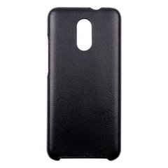 Кожаный чехол-накладка Valenta для телефона Nomi i5730, The black