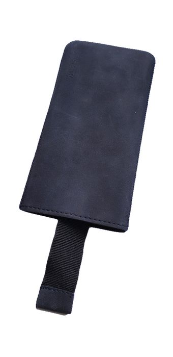 Шкіряний чохол-кишеня Valenta для Samsung Galaxy S10e Синій, Темно-синій