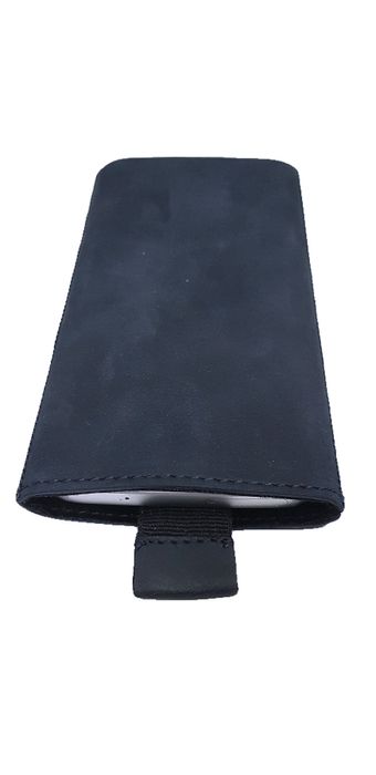 Шкіряний чохол-кишеня Valenta для Samsung Galaxy S10e Синій, Темно-синій