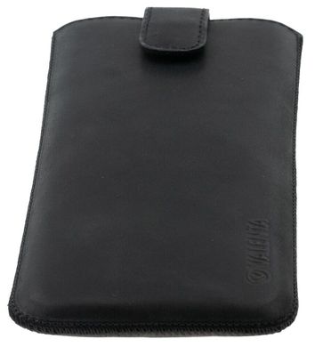 Кожаный чехол-карман Valenta C1009 для iPhone SE 2020, Черный