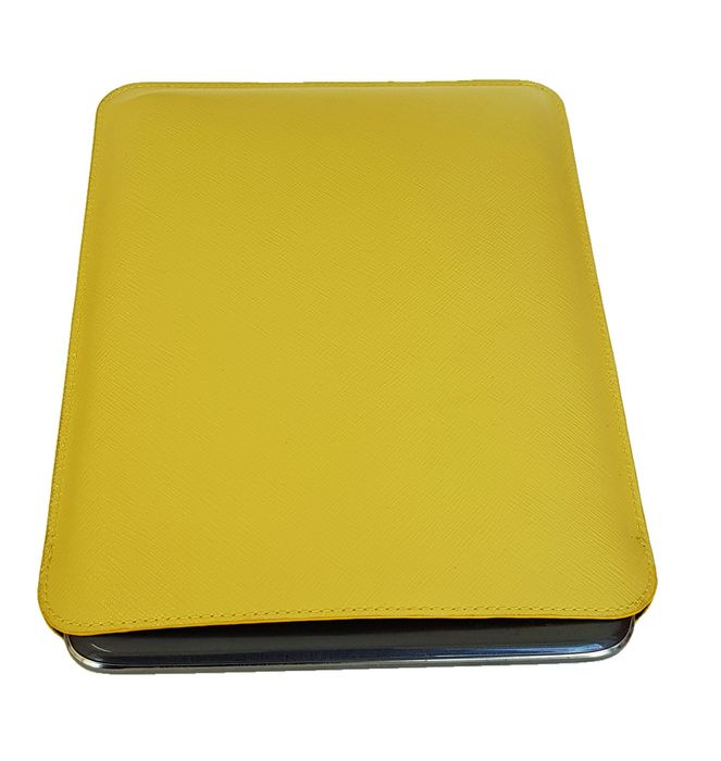 Шкіряний чохол-кишеню для Apple iPad Pro 2 11 2020 Жовтий Саф'яно