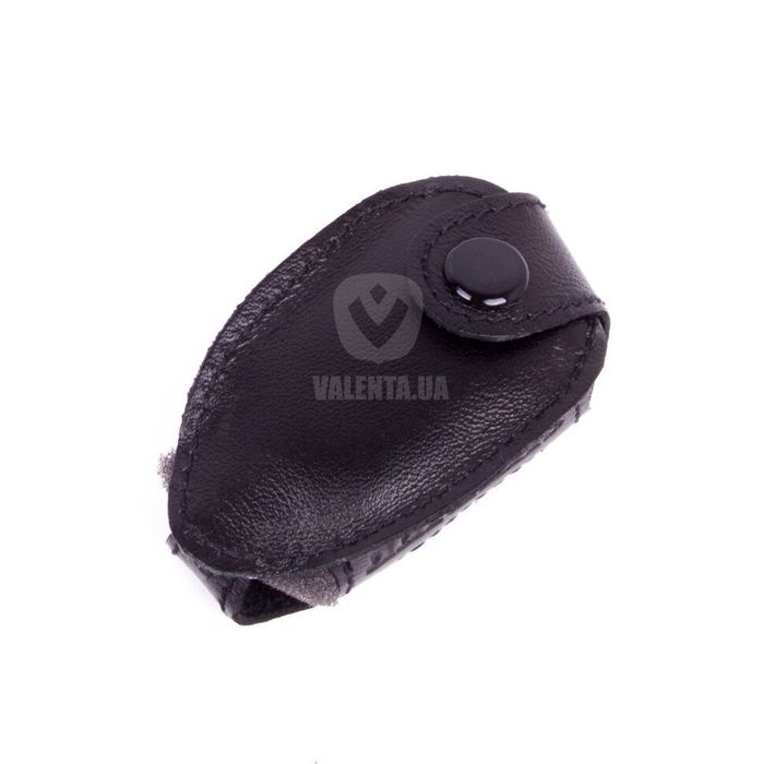 Кожаный чехол Valenta для брелока для Convoy MP-150, The black