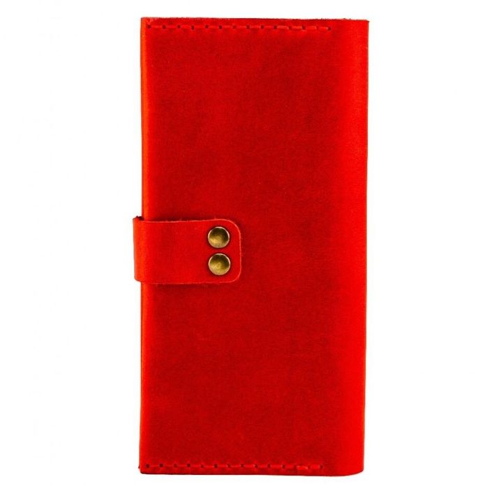 Кожаный красный кошелек Valenta XP174 Crazy Horse