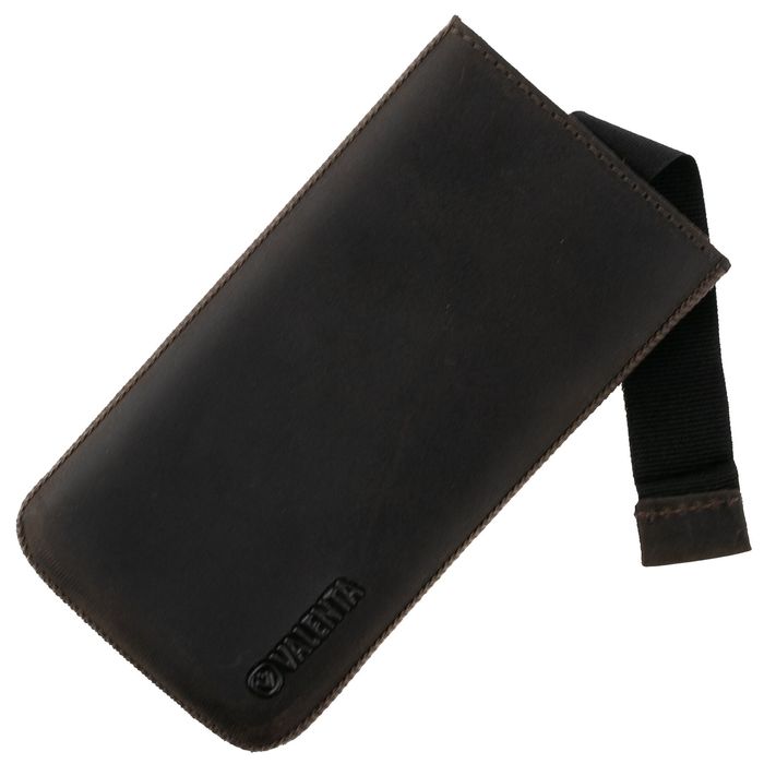 Кожаный чехол-карман Valenta для Samsung Galaxy M21 Коричневый