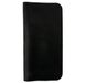Шкіряний чохол-гаманець Valenta Libro з відділенням для телефону до 160х82х15 мм. Чорний, Чорний