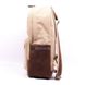 Мужская сумка-рюкзак Комби Valenta ткань + коричневый Крейзи хорс, Коричневый