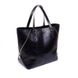 Кожаная женская сумка Valenta ВЕ6072 Черный кроко, Черный