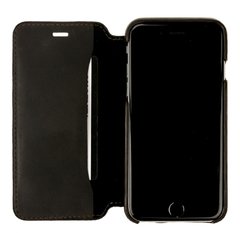 Кожаный чехол-книжка Valenta для iPhone 6 /6s коричневый, Коричневый