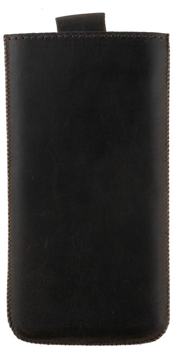 Кожаный чехол-карман Valenta С564 для Samsung Galaxy Note 10 Plus Коричневый