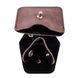 Шкіряний коричневий чохол для навушників Valenta Крейзі хорс, Н3610, Коричневий